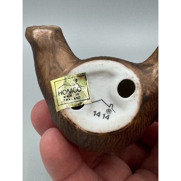 Vintage Homco Home Interiors #1414 Set of 3 Brown Bear Cubs Figurines - Picture 14 of 14